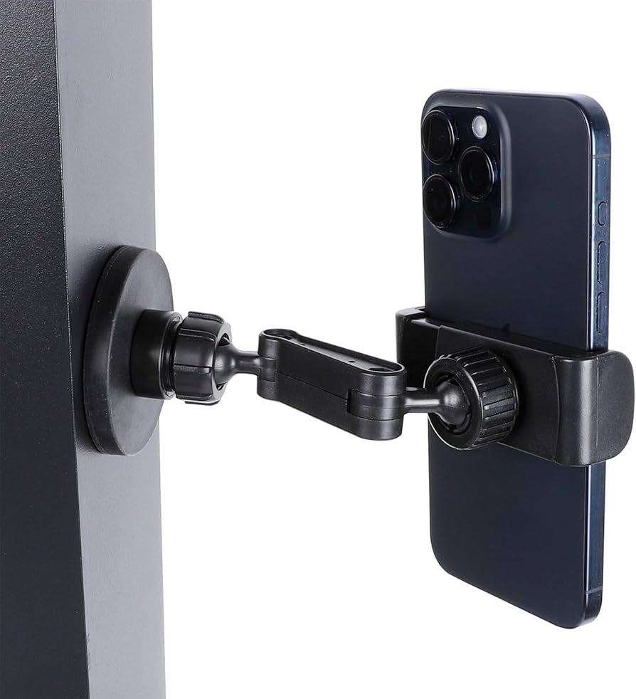 Heavy Duty Phone Tripod Mount for Gym Workouts