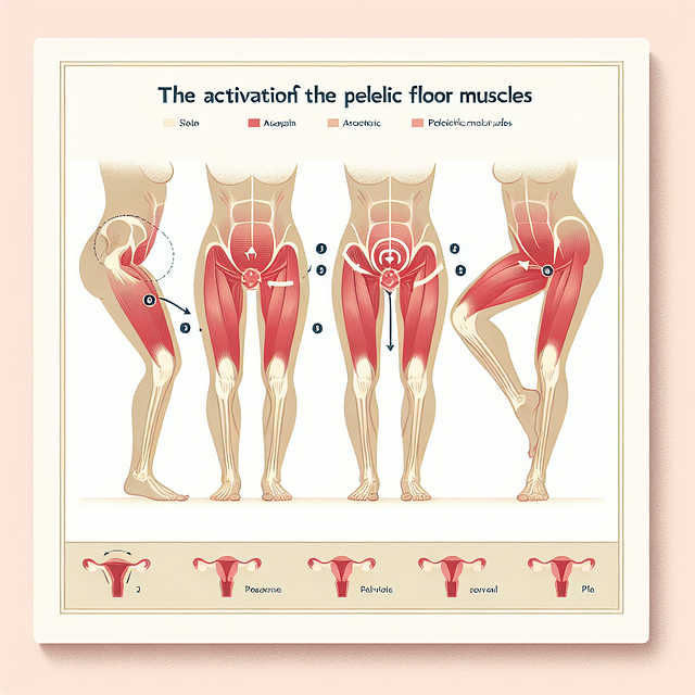 visualization of pelvic floor muscles engagement