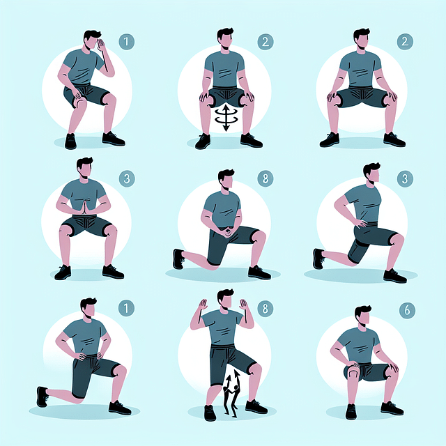 illustration of the elevator technique for pelvic exercises