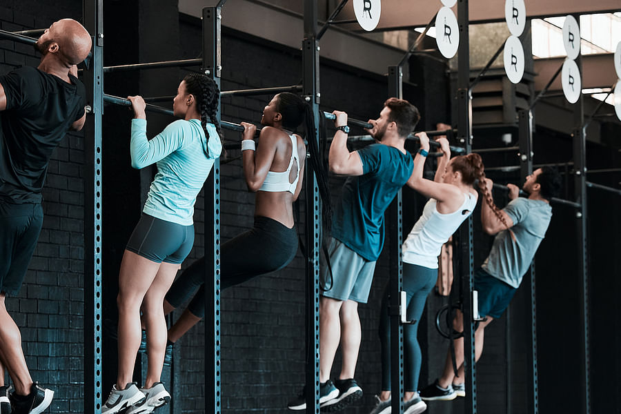 Towel Pull-Ups Exercise
