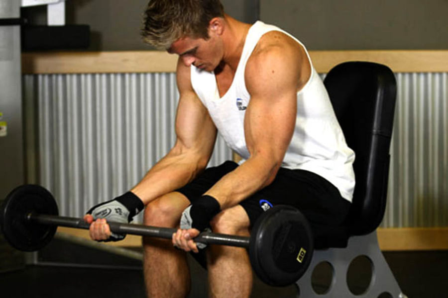 Wrist Curls Exercise