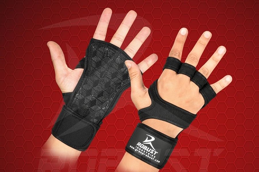 Wrist Wrap Weightlifting Gloves