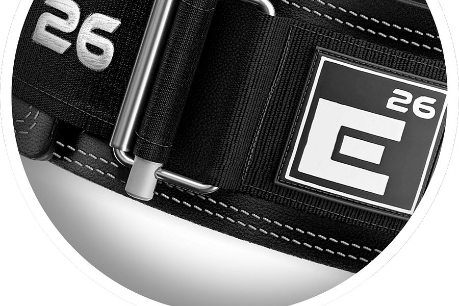 icon embroidery weightlifting belt