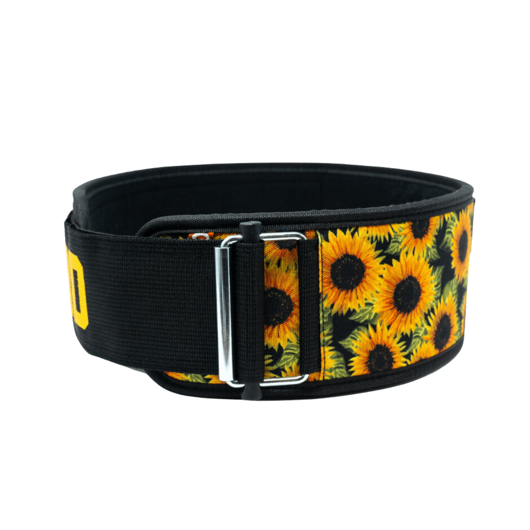 signature embroidery weightlifting belt
