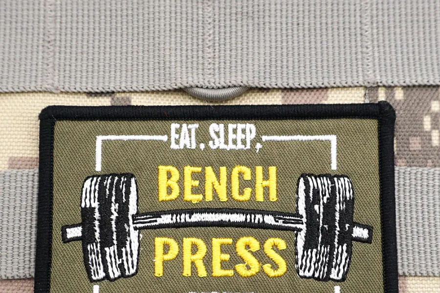 weightlifting belt patches badges