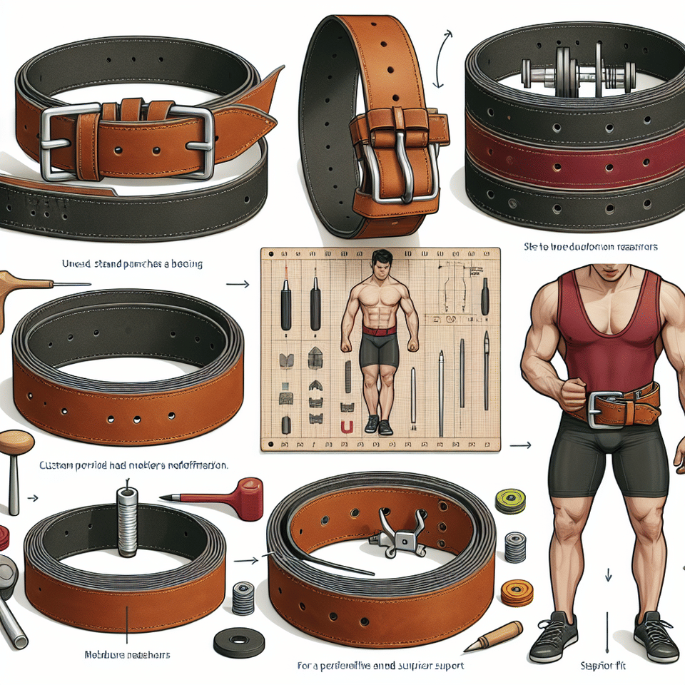 Customizing Your Weightlifting Belt: A How-To Guide for a Personalized Fit and Enhanced Support