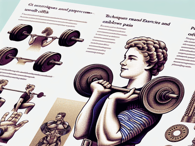 The Female Lifter's Guide to Overcoming Elbow Pain While Weightlifting